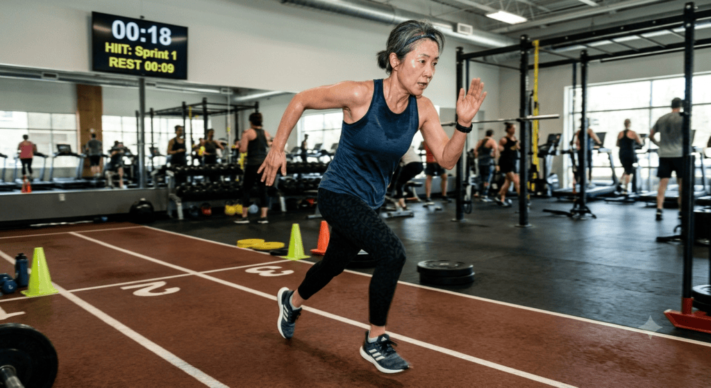 HIIT 폐경 후 여성 체성분